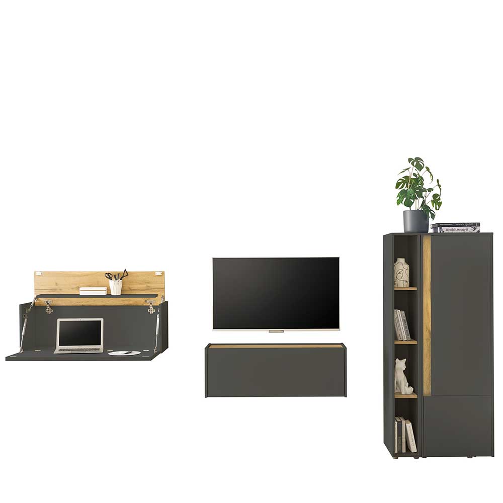 Wohnzimmer Schränke Set modern - Ahilav (vierteilig)