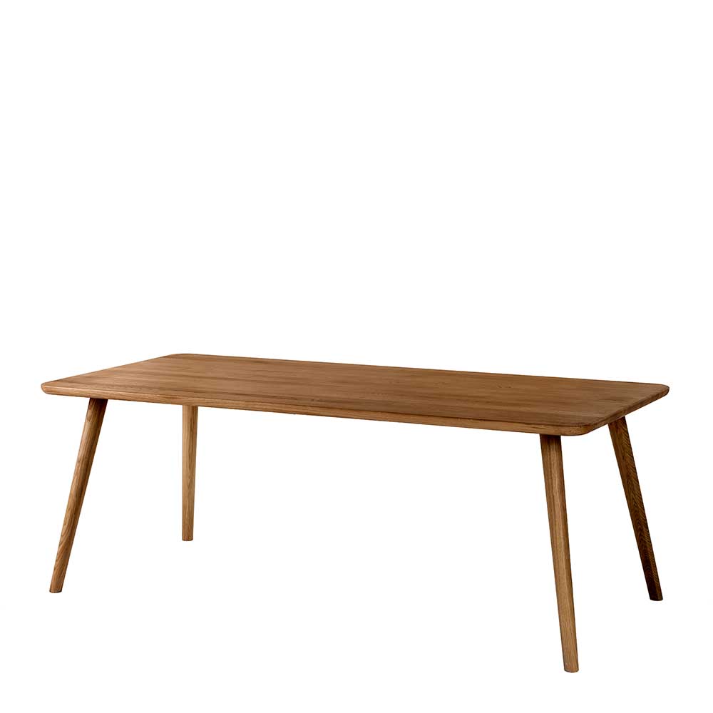 90 cm breiter Esstisch aus Eichenholz - Julecas