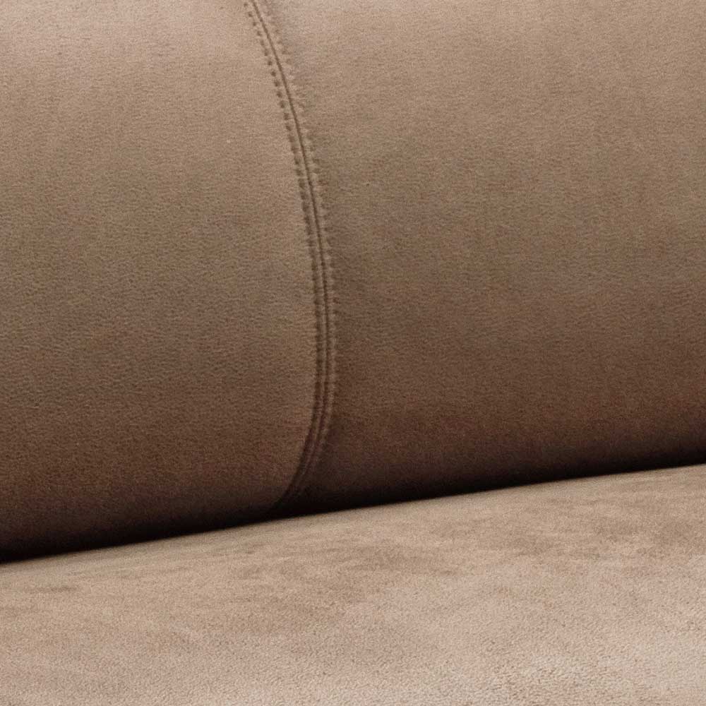 3-Sitzer Design Polsterbank in Beige - Lucia