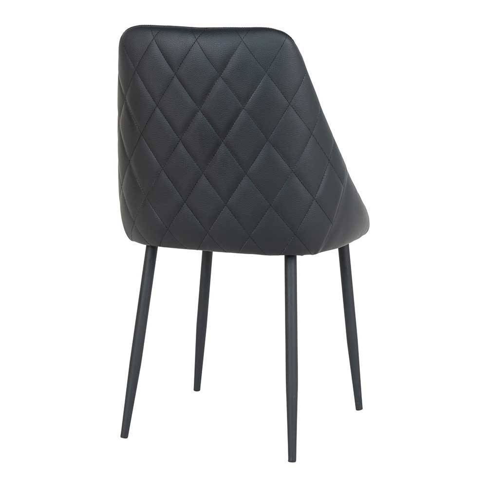 140x95 Esstisch & Polsterstühle - Georgetta (fünfteilig)
