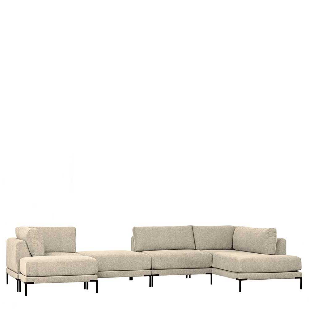 Couchmodul Lounge links in Beige - Guerrero