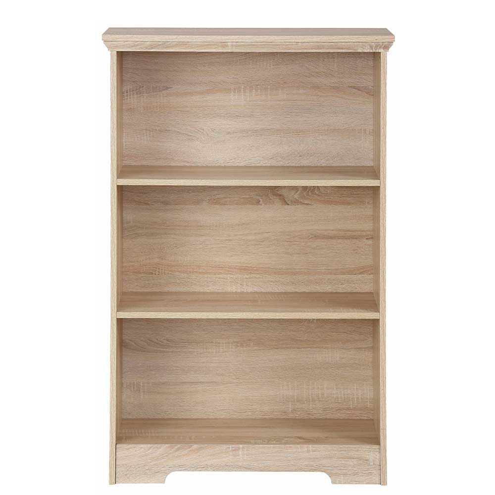 75x115x30 Bücherregal in Eichefarben Dekor - Rienva