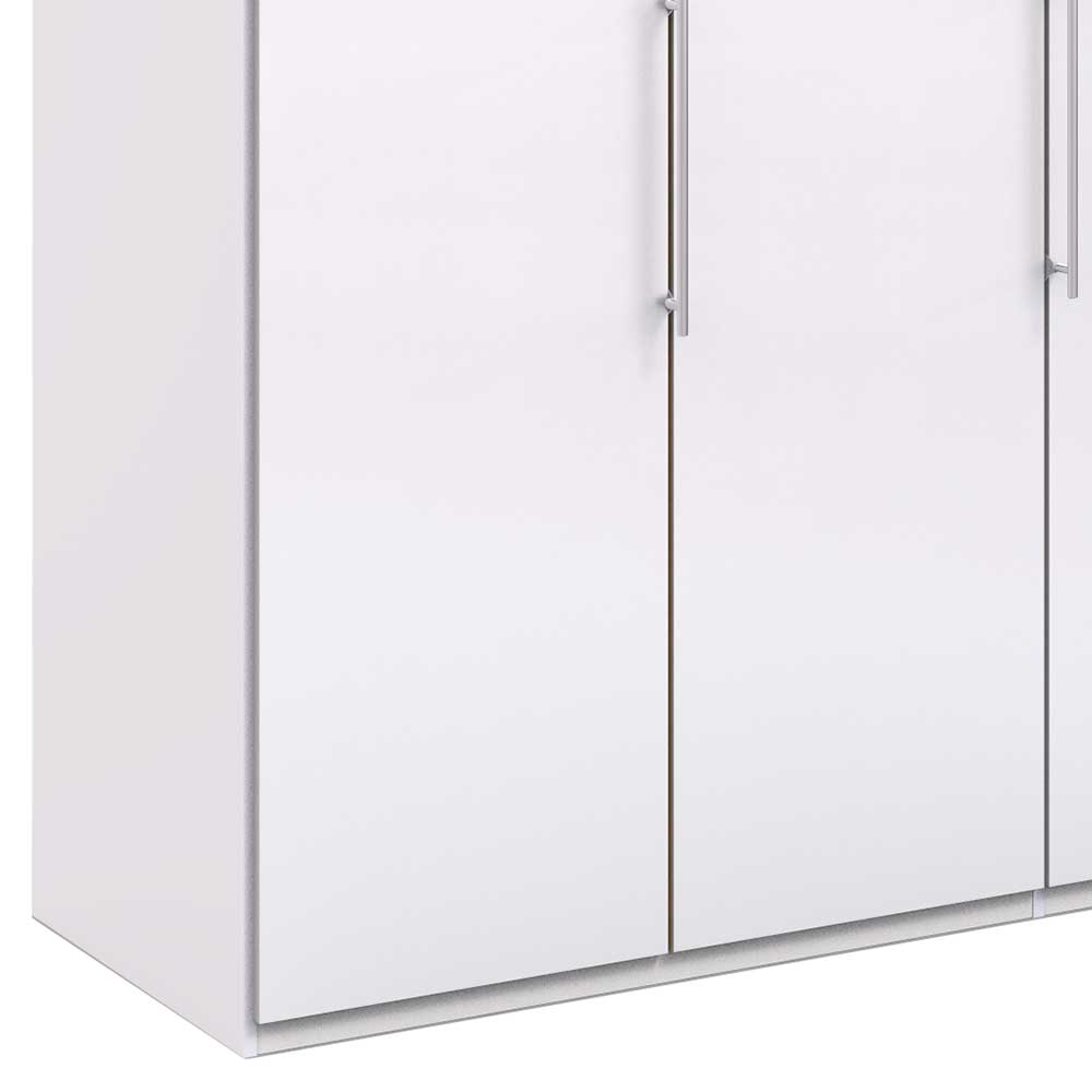 Weißer Kleiderschrank mit 150 cm Breite - Dolienca