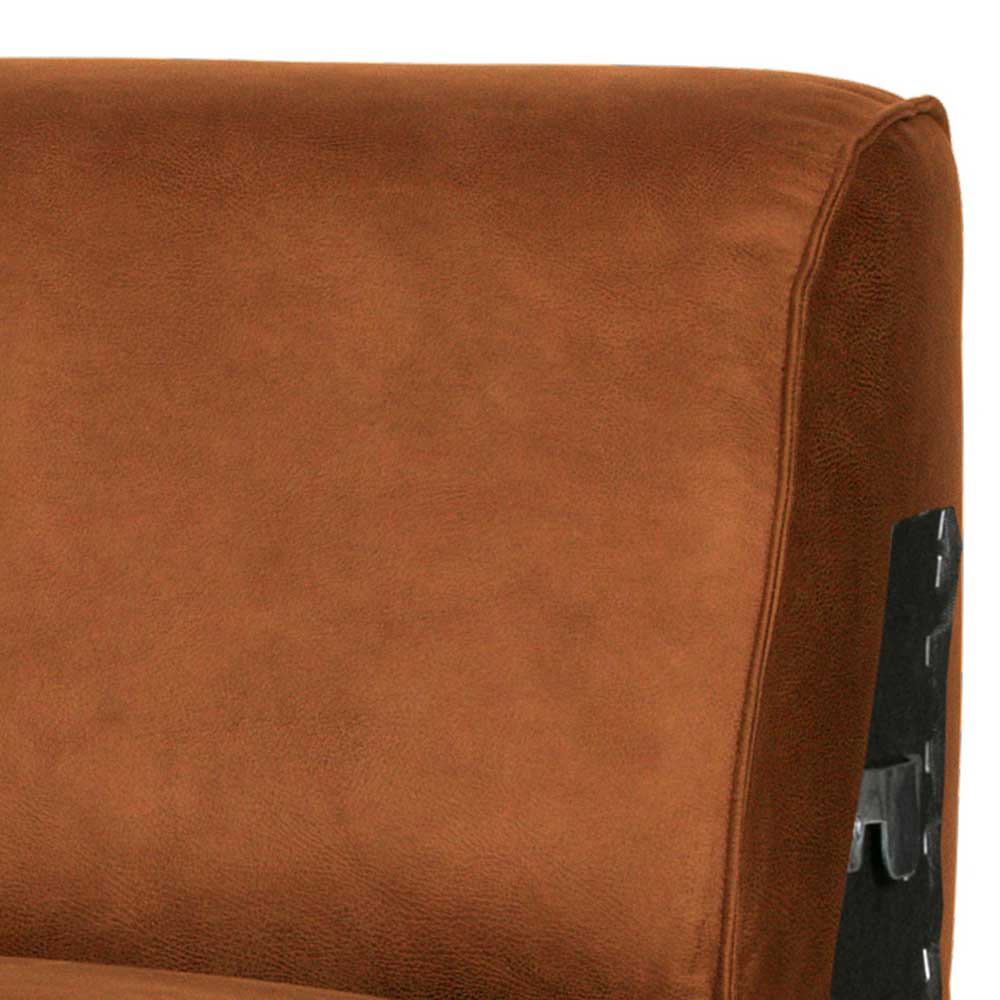 Recyclingleder Couchmodul mit Federkern - Dalunzio