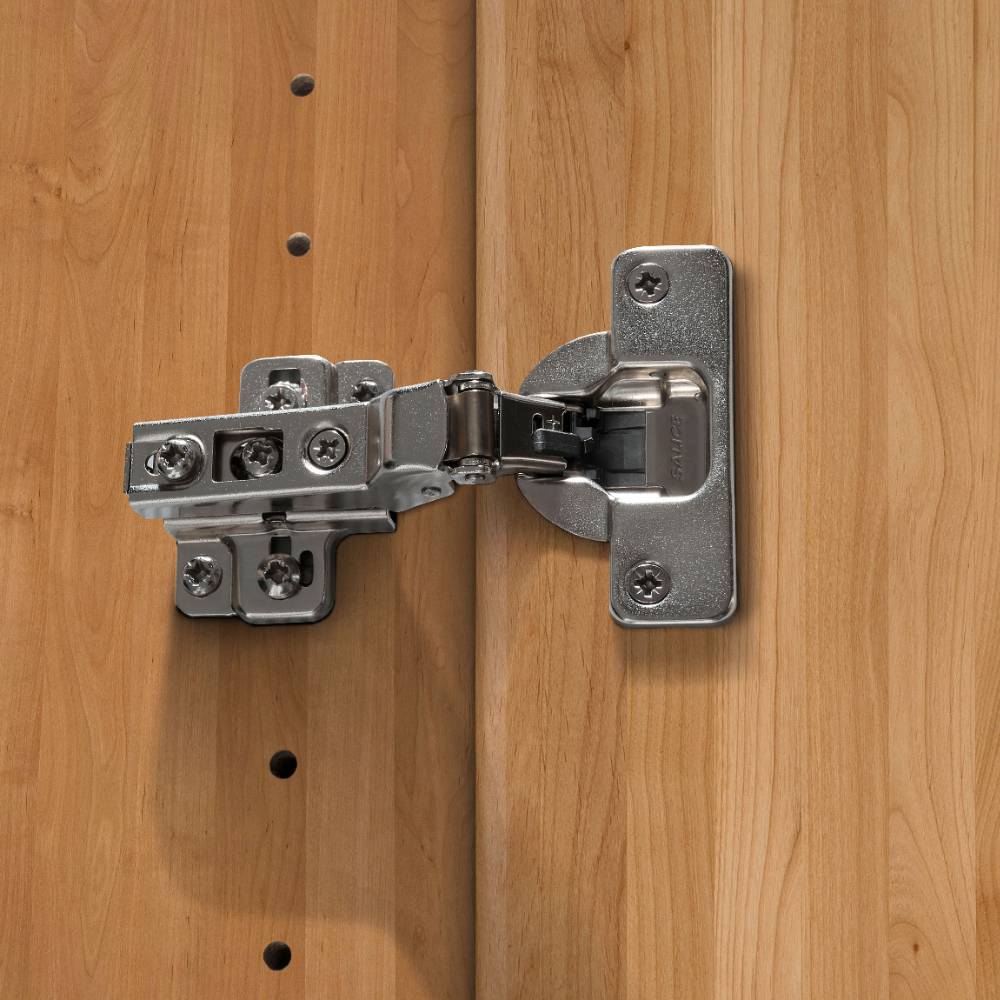 4-türiger Kleiderschrank in Eiche Bianco - Nikoba