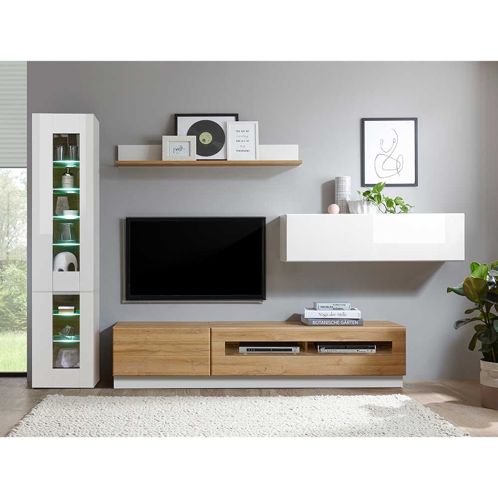 Moderne Wohnmöbel TV Anbauwand - Dailin (sechsteilig)