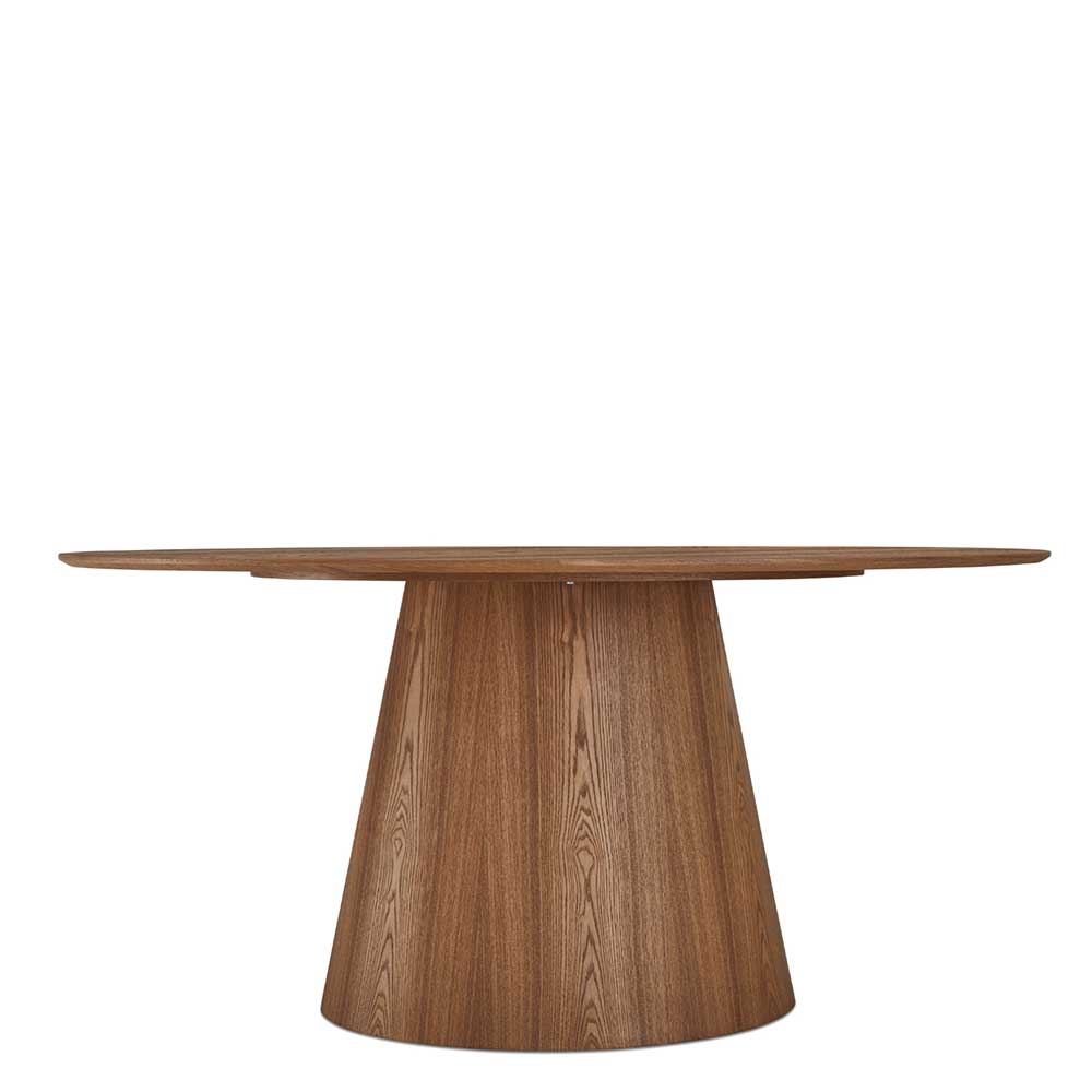 Ovaler Esszimmer Designtisch in Eiche Furnier - Bean