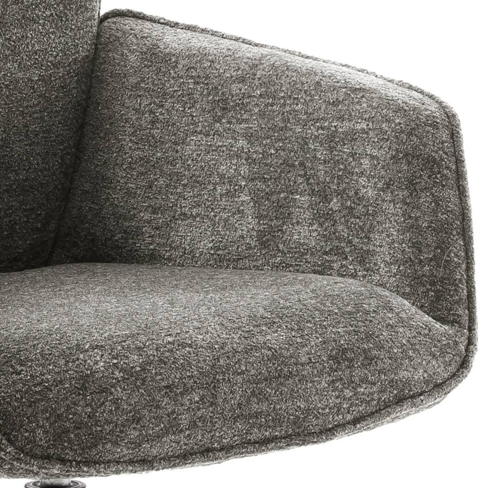 Esstisch-Drehsessel in Cappuccino - Jabette (2er Set)