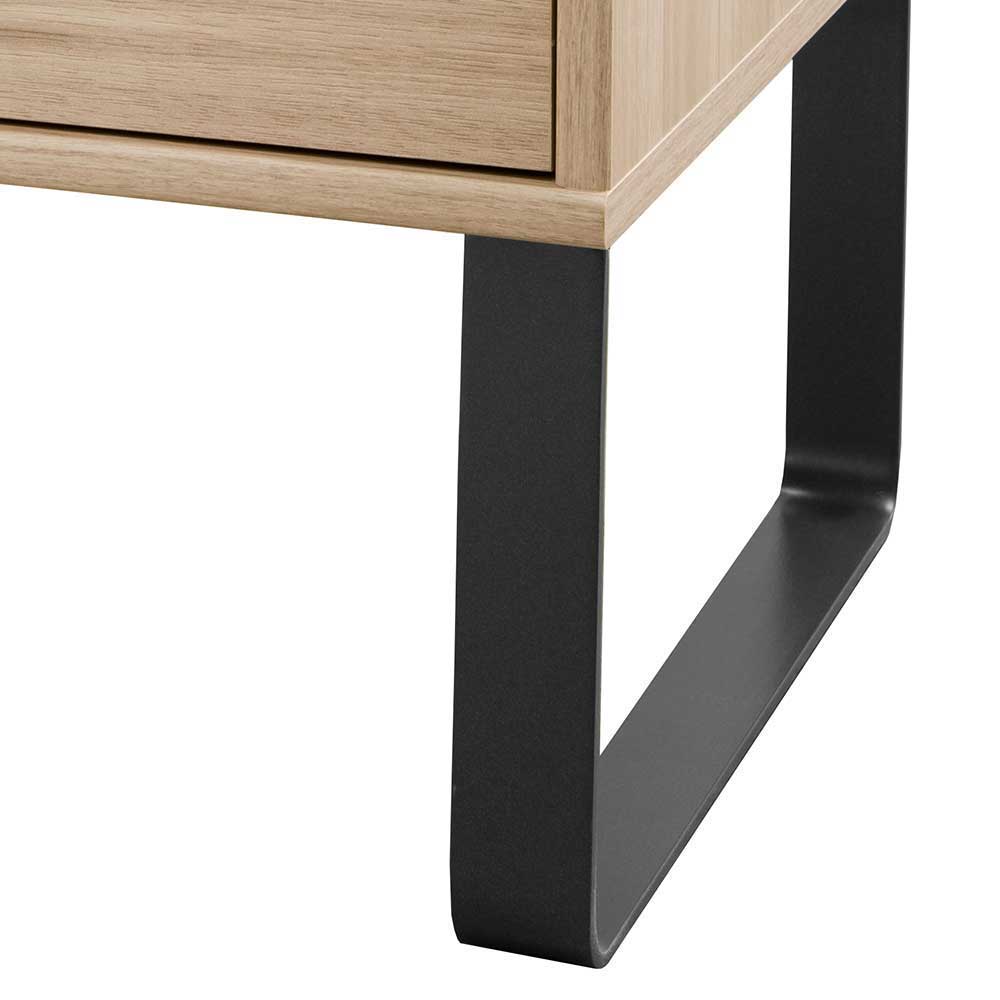 Design Loft Bett mit Nachttischen - Licruva (dreiteilig)