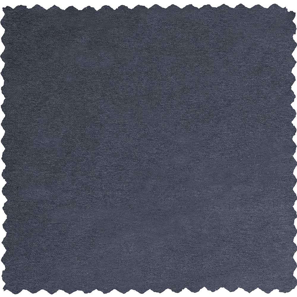 Dunkelgrauer Samtstoff Bezug des L-Sofas mit feiner Textur – Roccoss