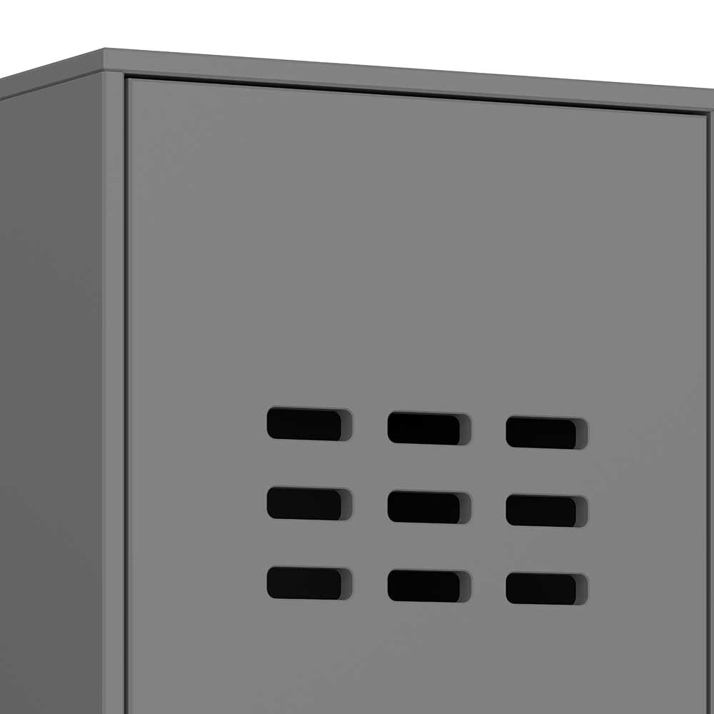 Skandi Kleiderschrank mit Grifflöchern - Niento