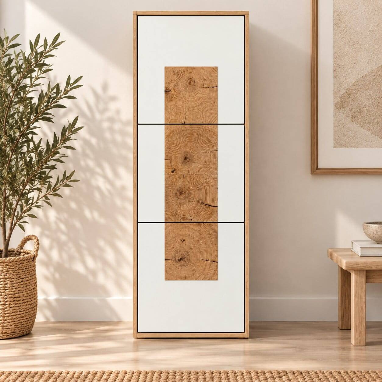 40x120x30 Design Schrank für Wandmontage - Smonia