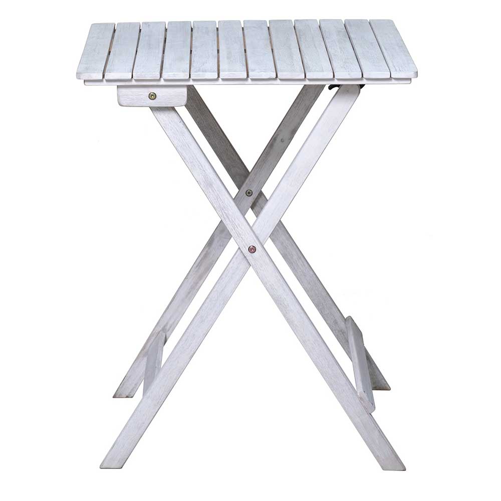 Balkon Sitzgruppe in Grey Wash - Paisly (dreiteilig)
