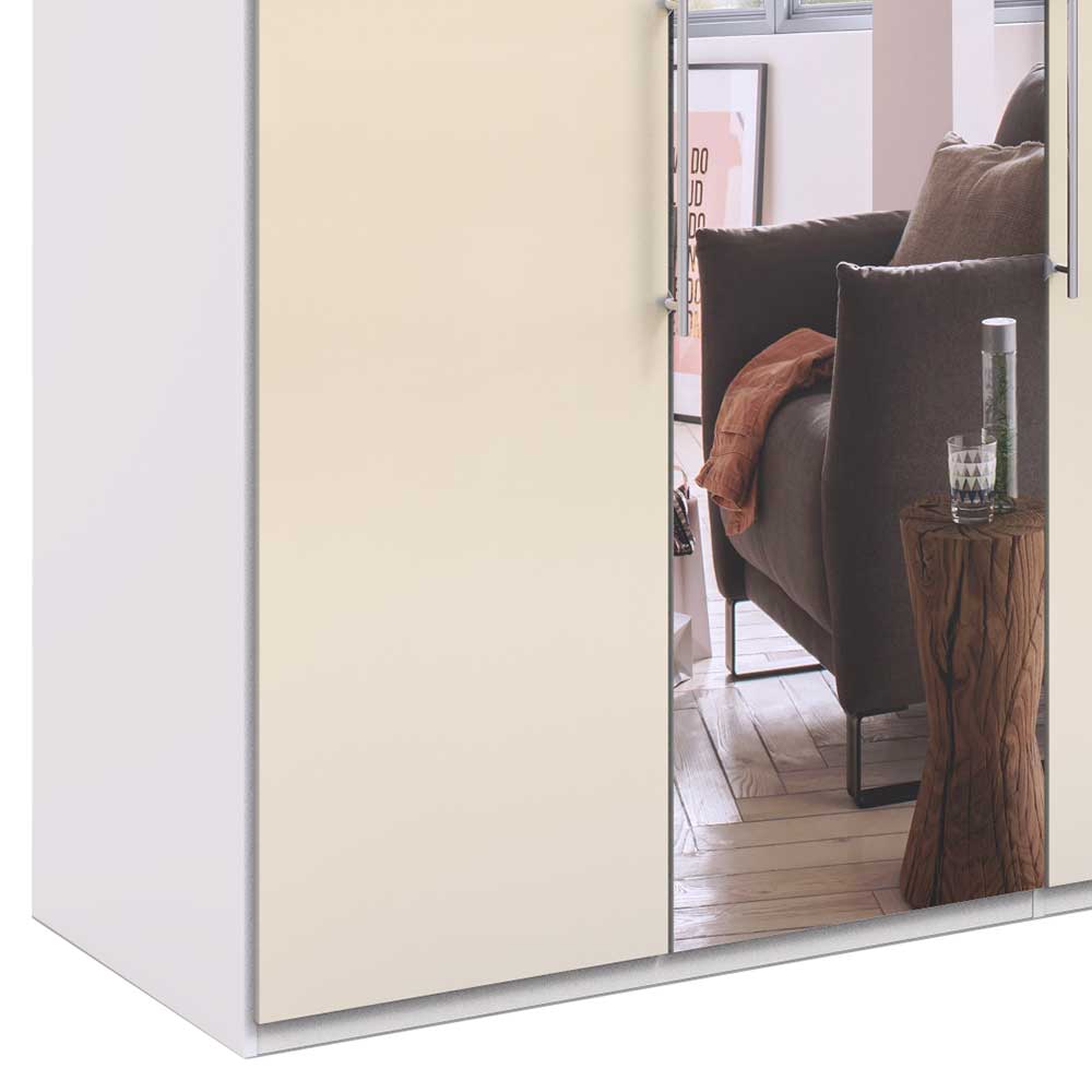 Panorama Kleiderschrank mit Spiegeltür - Zidarie