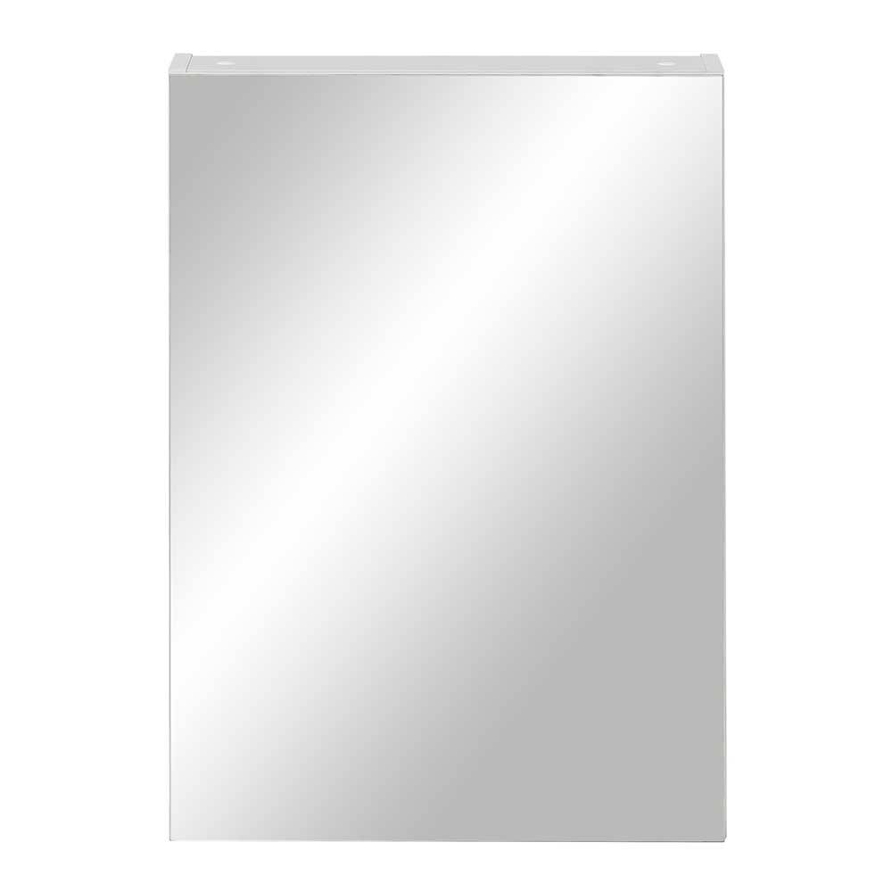 Badezimmer Spiegelschrank in Weiß 1-türig - Etravia I