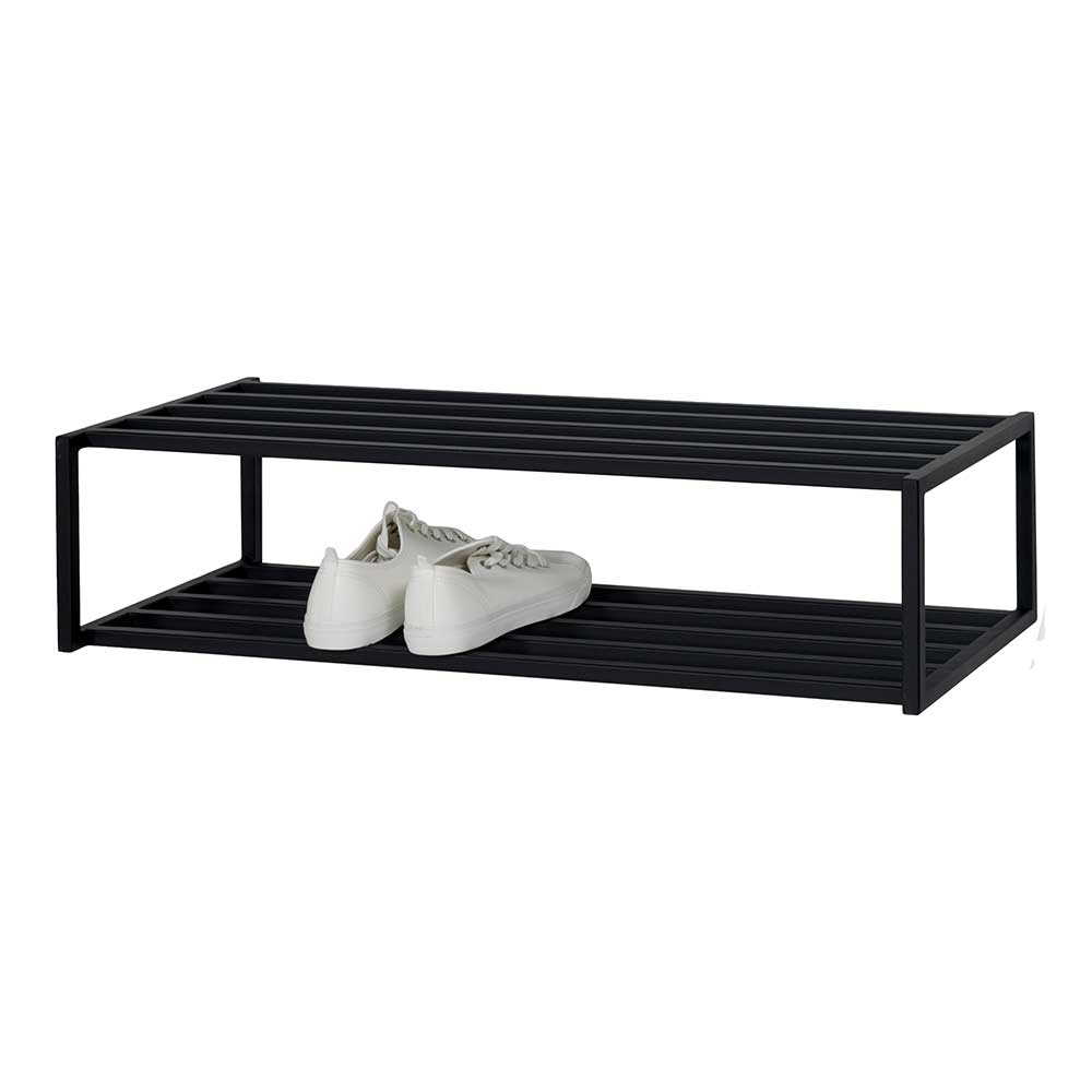 Modernes Schuhregal mit zwei Ablagen - Acke