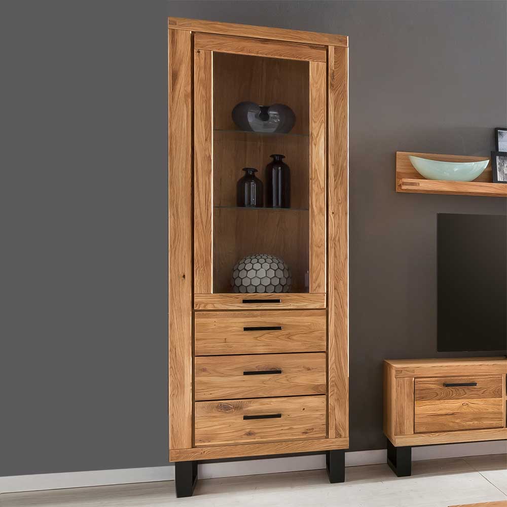 Loft Vitrine in Wildeiche teilmassiv - Arello