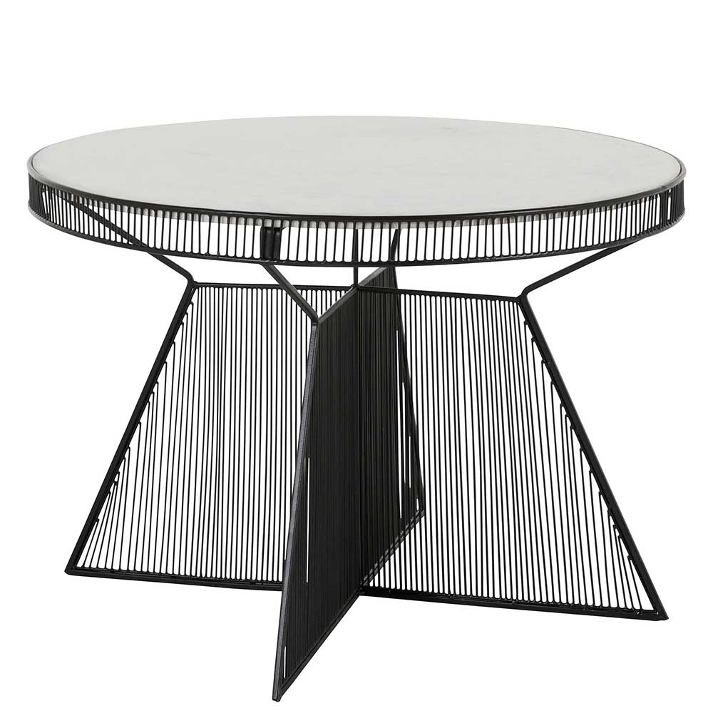 Designer Couchtisch mit Marmorplatte - Imraca