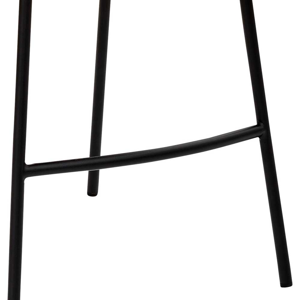 Kunstleder Polsterstuhl mit 65 cm Sitzhöhe - Nelu