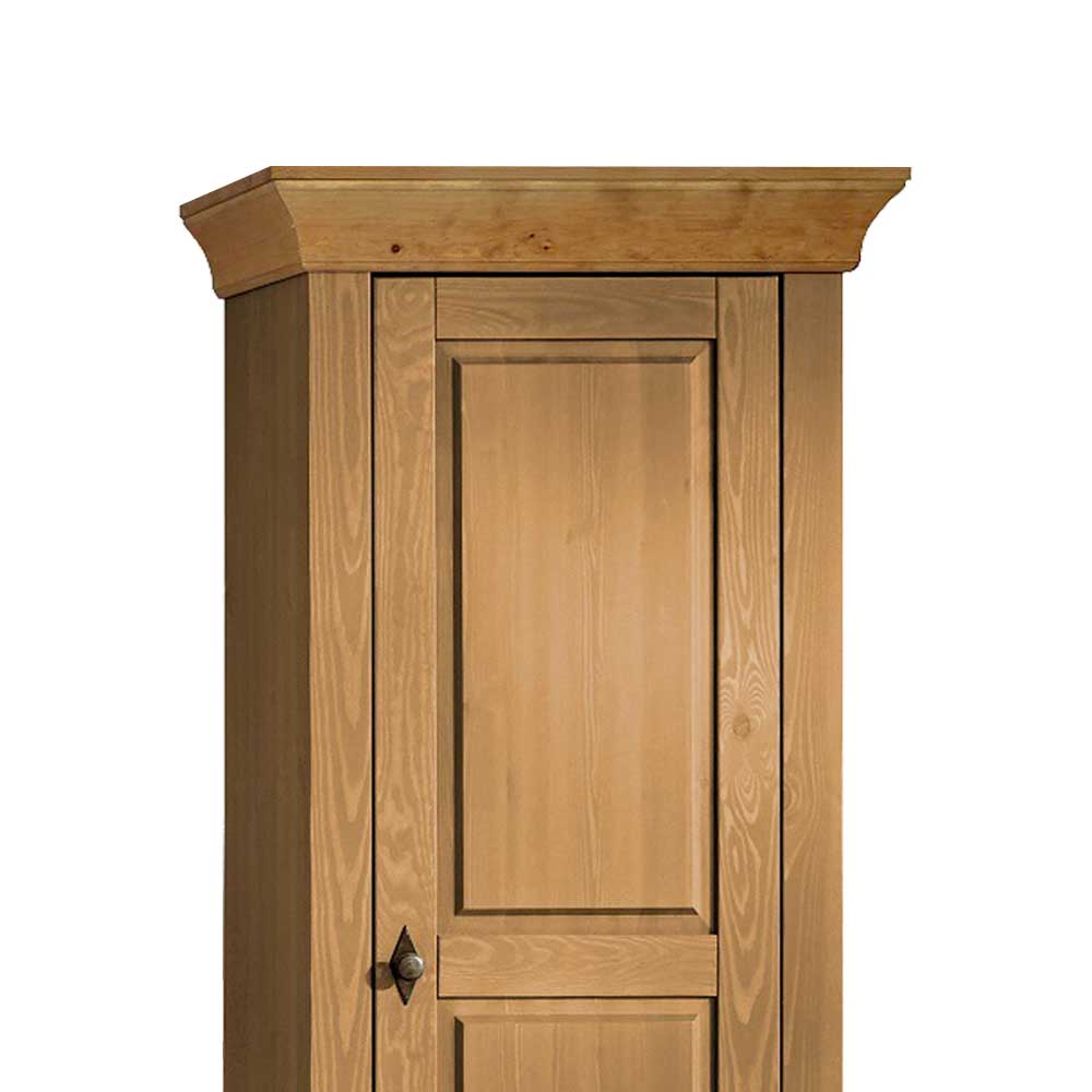 Seitenvitrine Piatra aus Kiefer Massivholz
