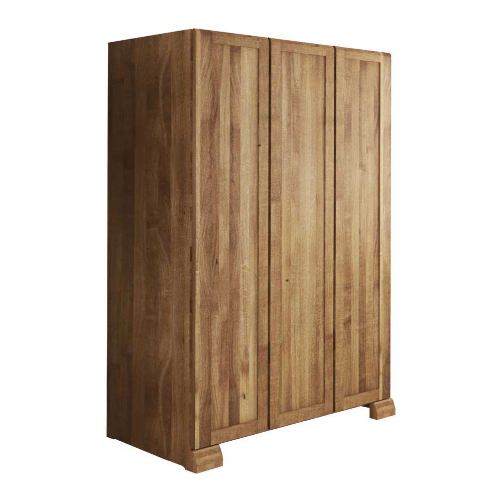 Schlafzimmerschrank Vaskov aus Wildeiche Massivholz