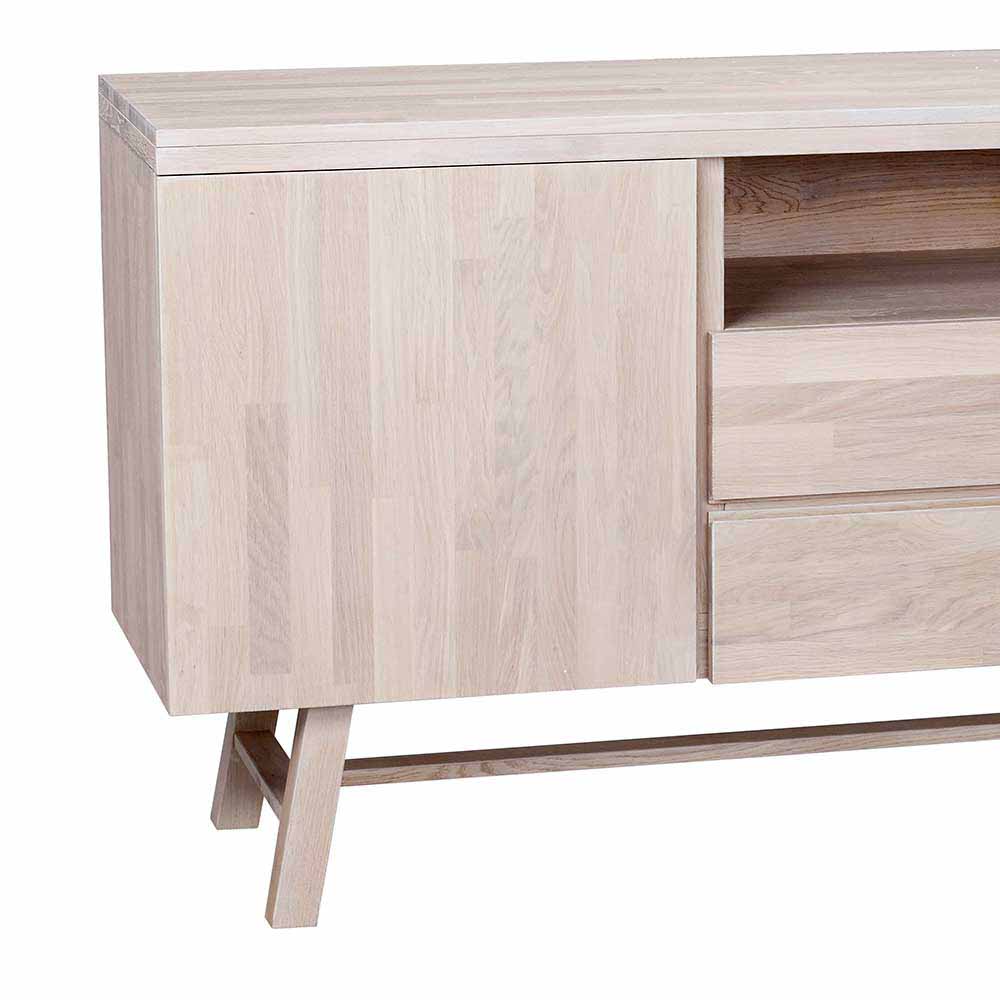 Eichenholz Anrichte in White Wash - Dioca
