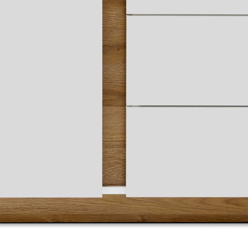 138x91x40 cm Wohnzimmer Kommode zweifarbig - Myrda
