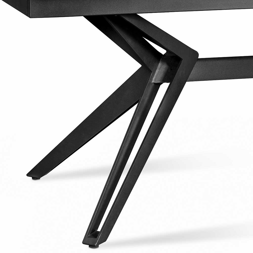 Ausziehtisch mit 2 Einlegeplatten aus Keramik - Mailiona