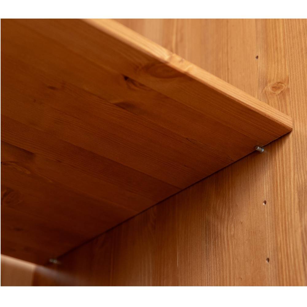 Landhaus Kleiderschrank aus Kiefernholz - Olivessa