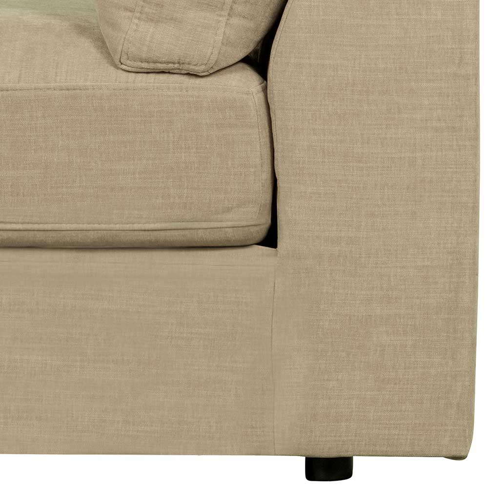 Modulsofa Abschlusselement mit Rundung links - Zirova