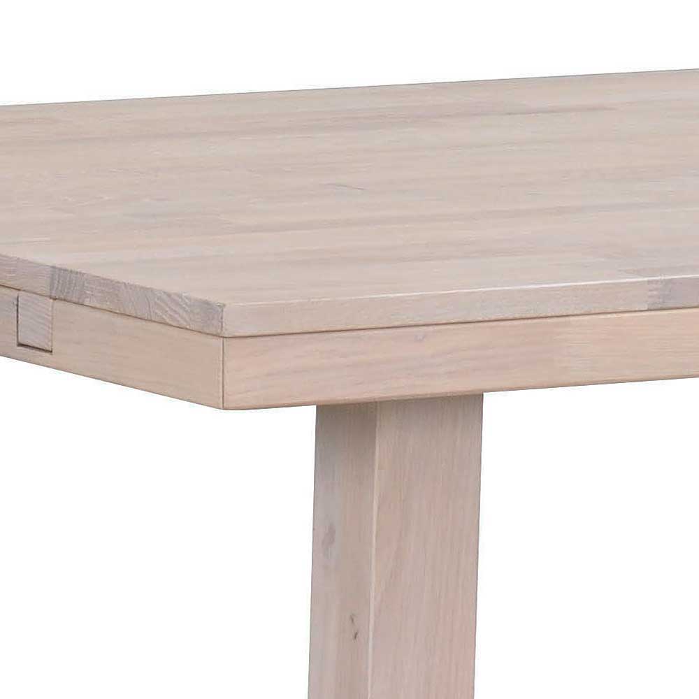 Esszimmer 4-Personen Gruppe White Wash - Dioca (fünfteilig)