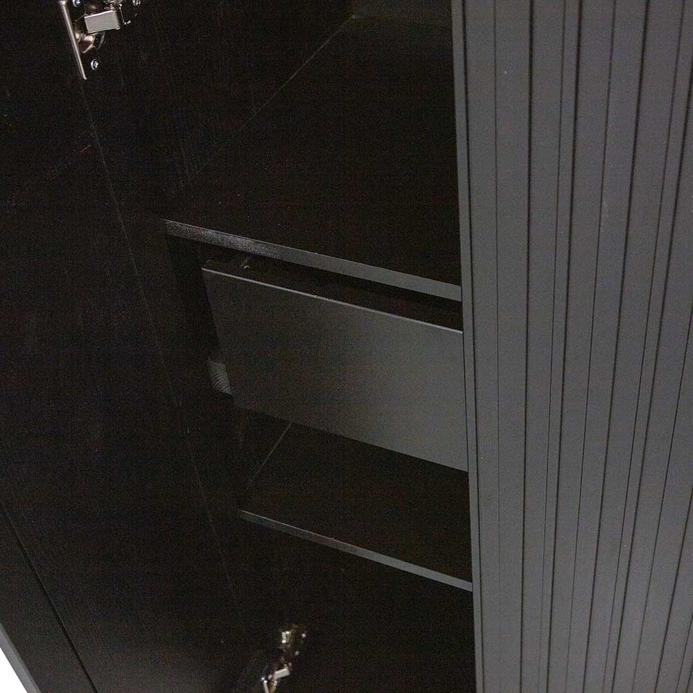 2-türiger Schrank in Schwarz - Gelvins
