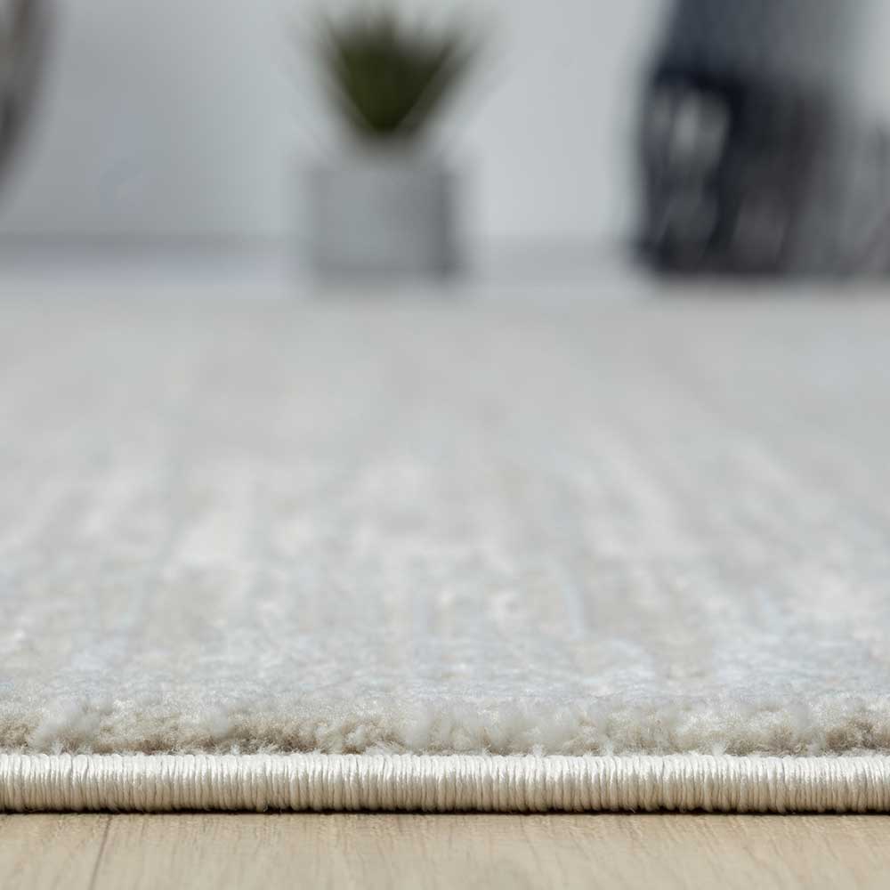 Teppich in Creme & Beige - dezent gemustert - Rondma