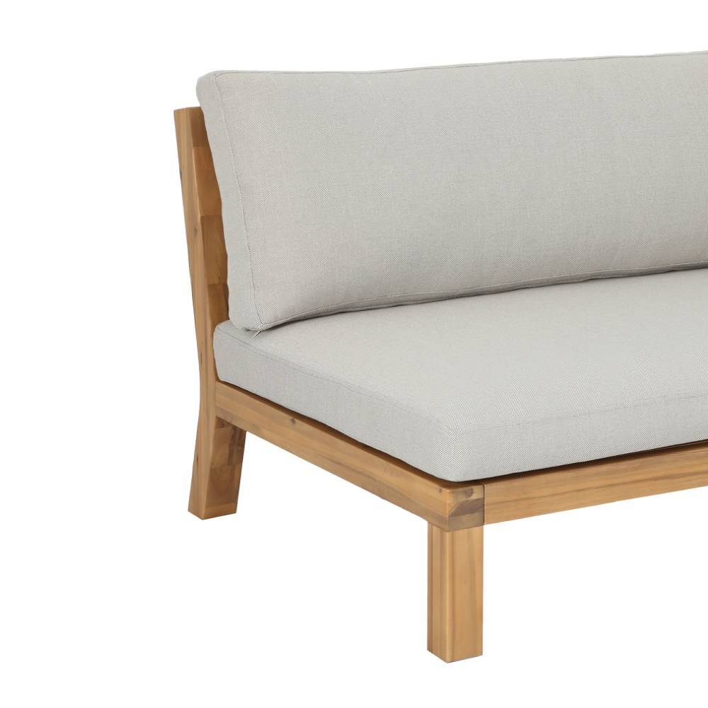 Outdoor-Lounge-Sofa aus Akazie Massivholz - Malitoya