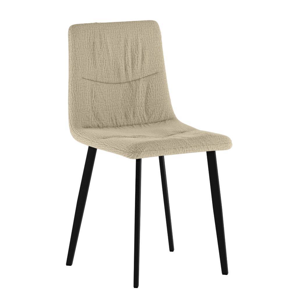Esszimmerstuhl-Quartett in Beige - Daglinda (4er Set)