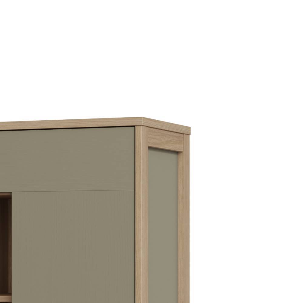 Highboard in Eukalyptus und Eiche Optik - Promo