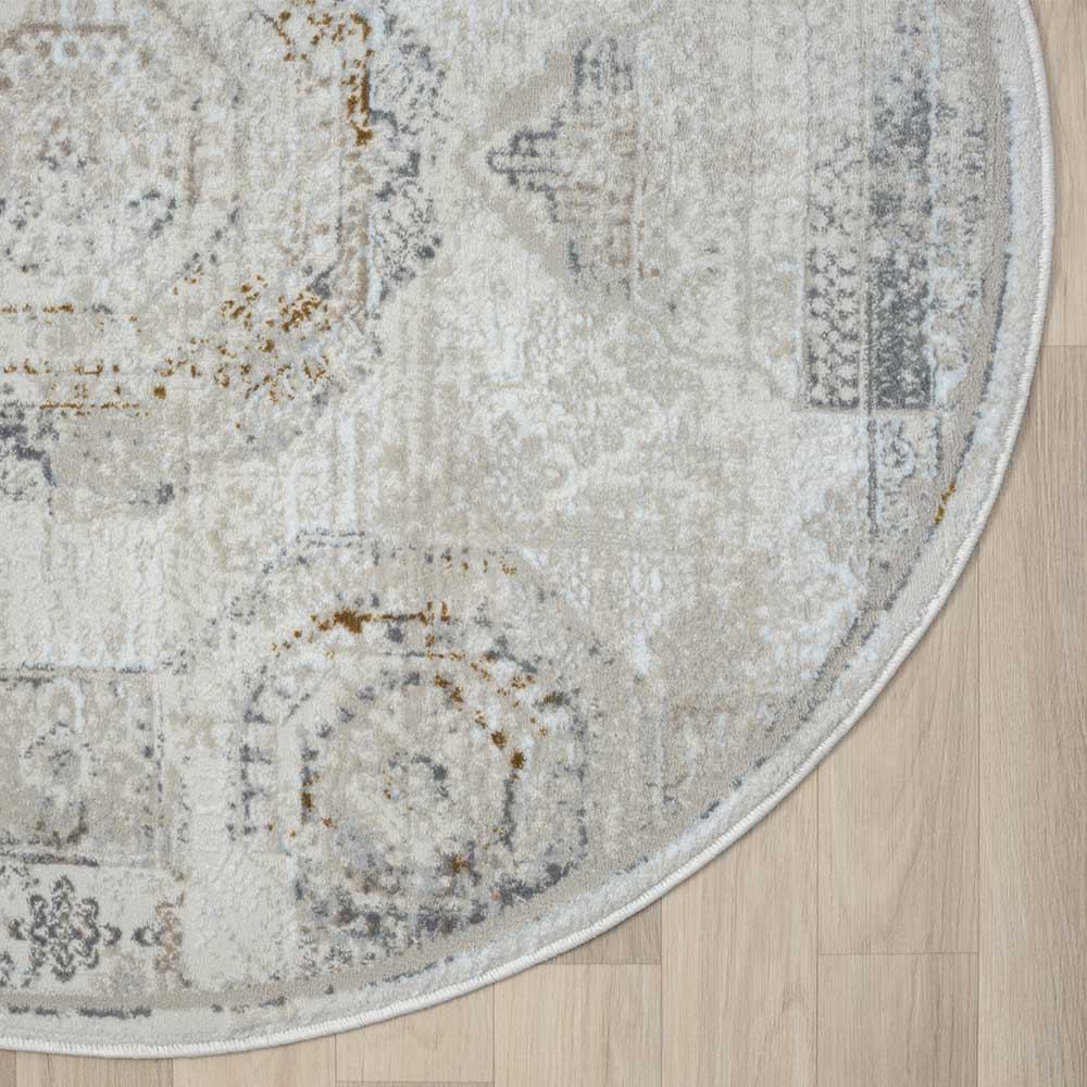 Vintage Design Teppich in hellen Farben - Samanca