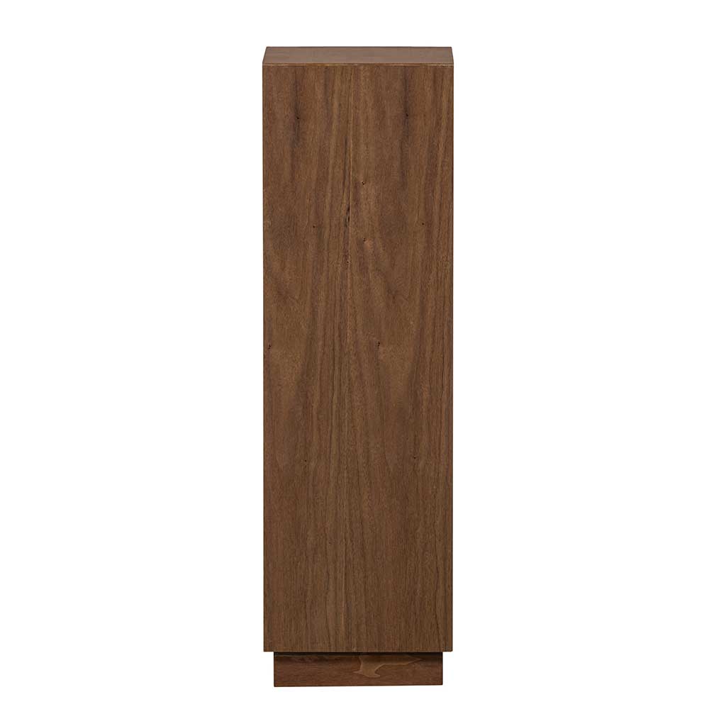 Blumensäule in Nussbaum Braun mit Furnier - Electra