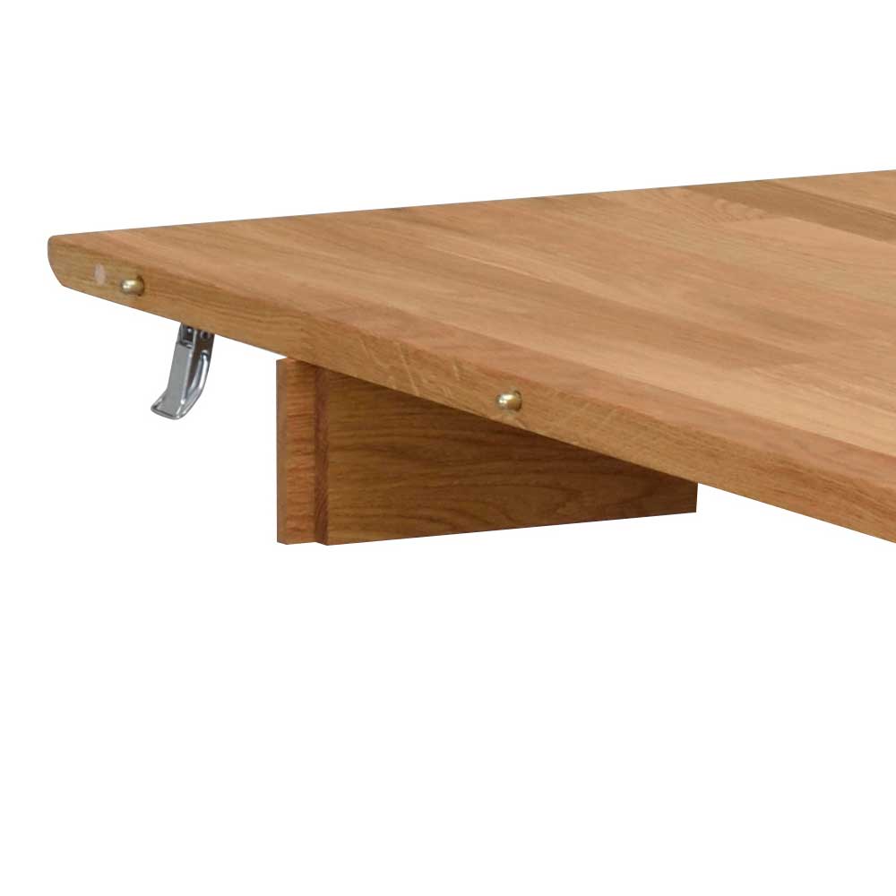Ansteckplatten-Mechanismus aus Eiche Massivholz für den ausziehbaren Esszimmertisch – Number