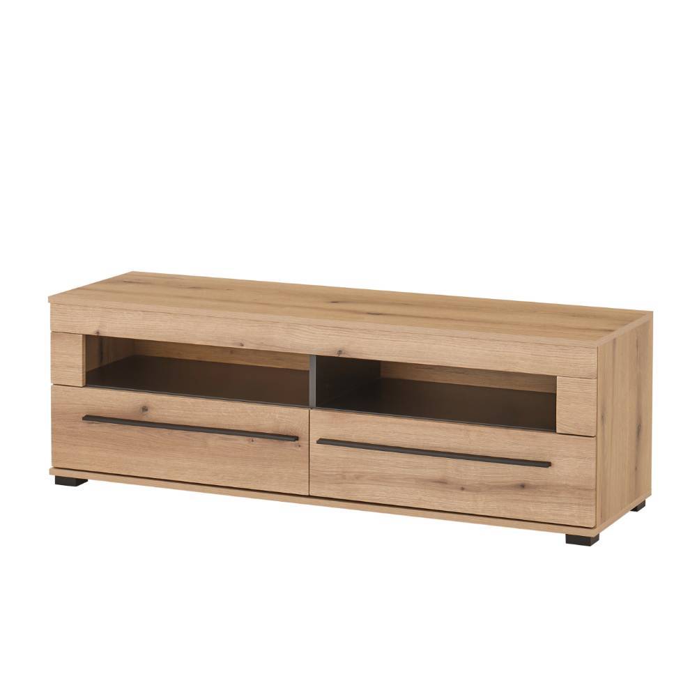 Eicheoptik Wohnzimmermöbel Set - Brocus (vierteilig)