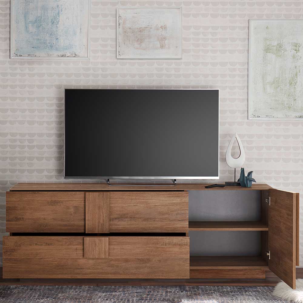 181x63x44 TV Kommode in Holzoptik - Basento