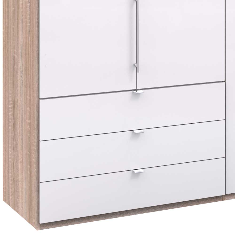 3m Kleiderschrank mit Metallgriffen - Bosays I