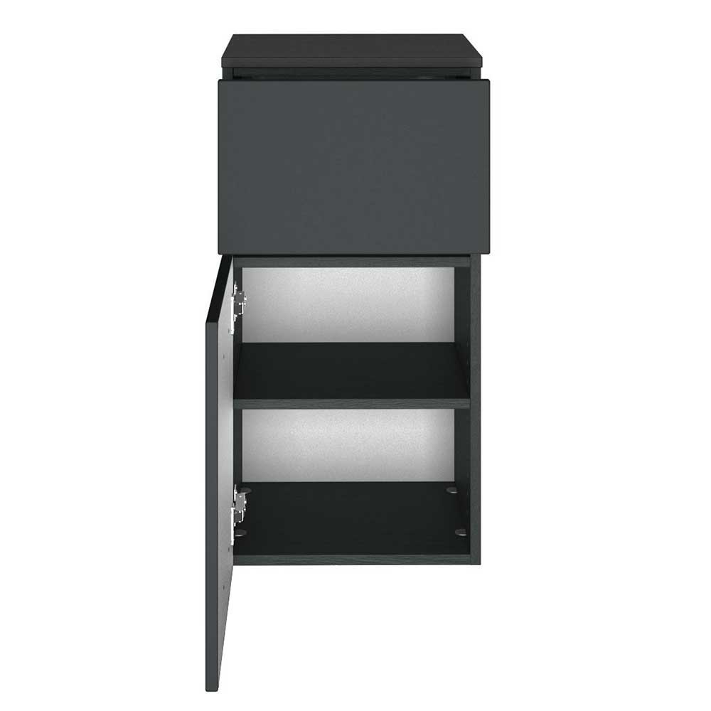 40x84x35 Badschrank in Dunkelgrau - Cathyl I