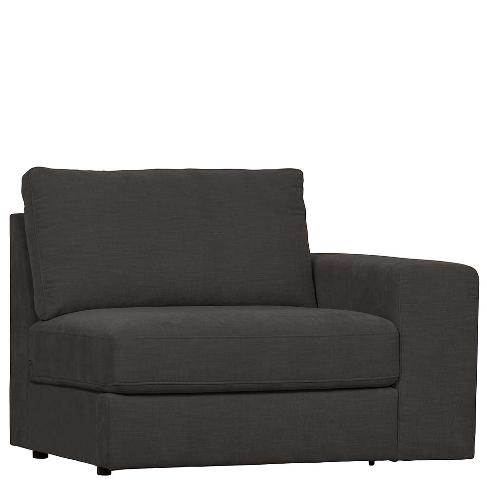 Abschlusselement Modulsofa mit Armlehne rechts - Jilatov