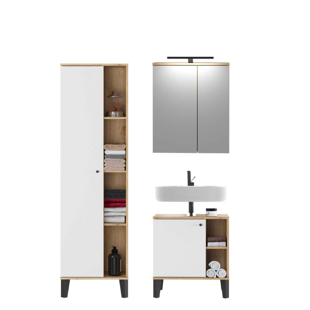 Badmöbel-Set modern - Naviron (dreiteilig)