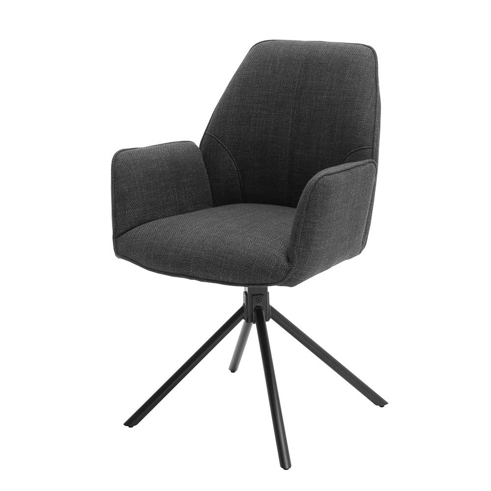 Esstischsessel mit Drehgestell - Mincio (2er Set)