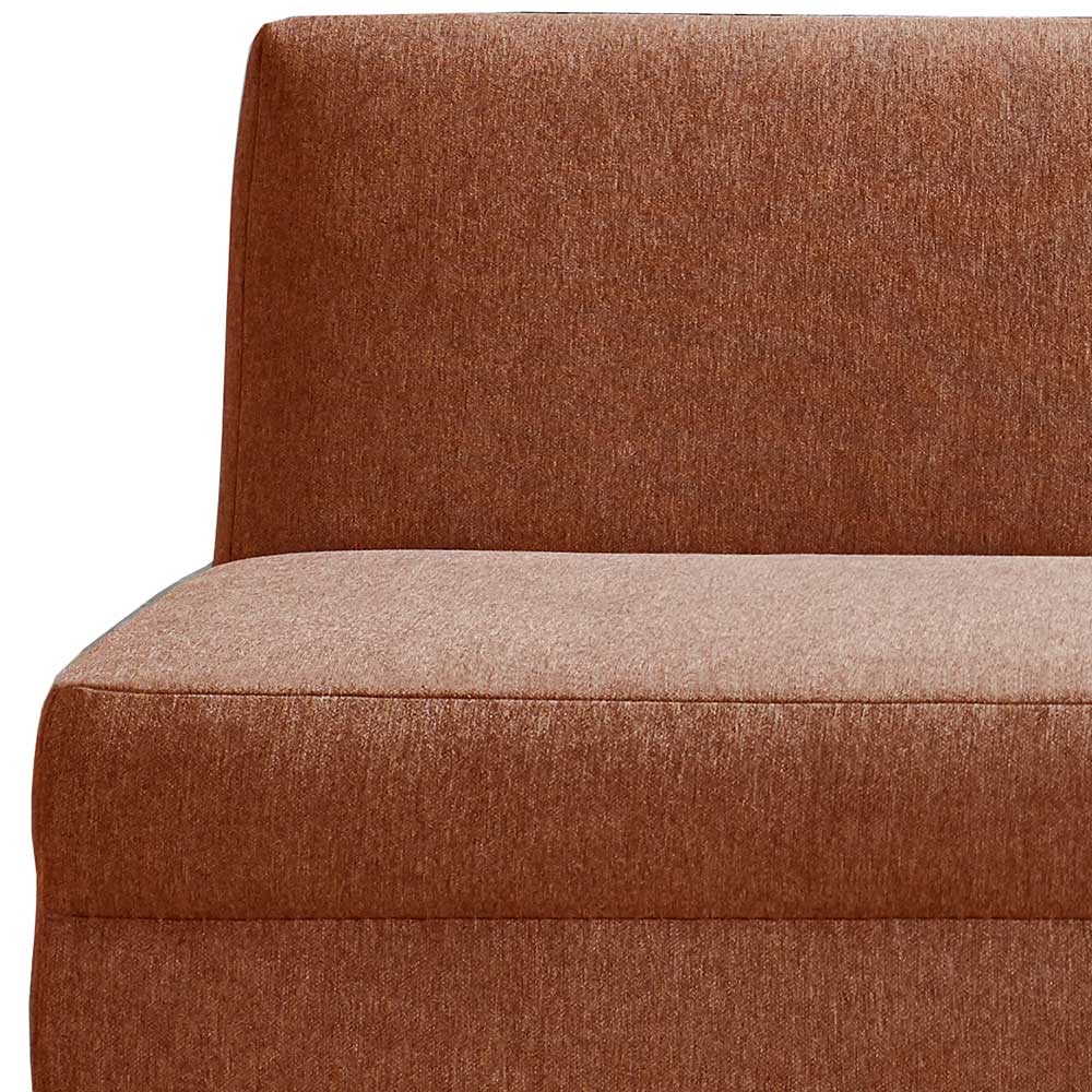 Bequemes Schlafsofa in Kupfer Braun - Monte