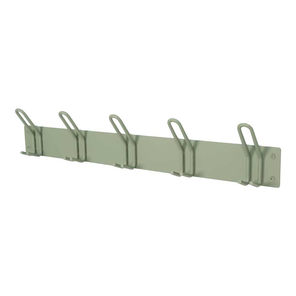 Garderobe in Graugrün pulverbeschichtet - Mecia