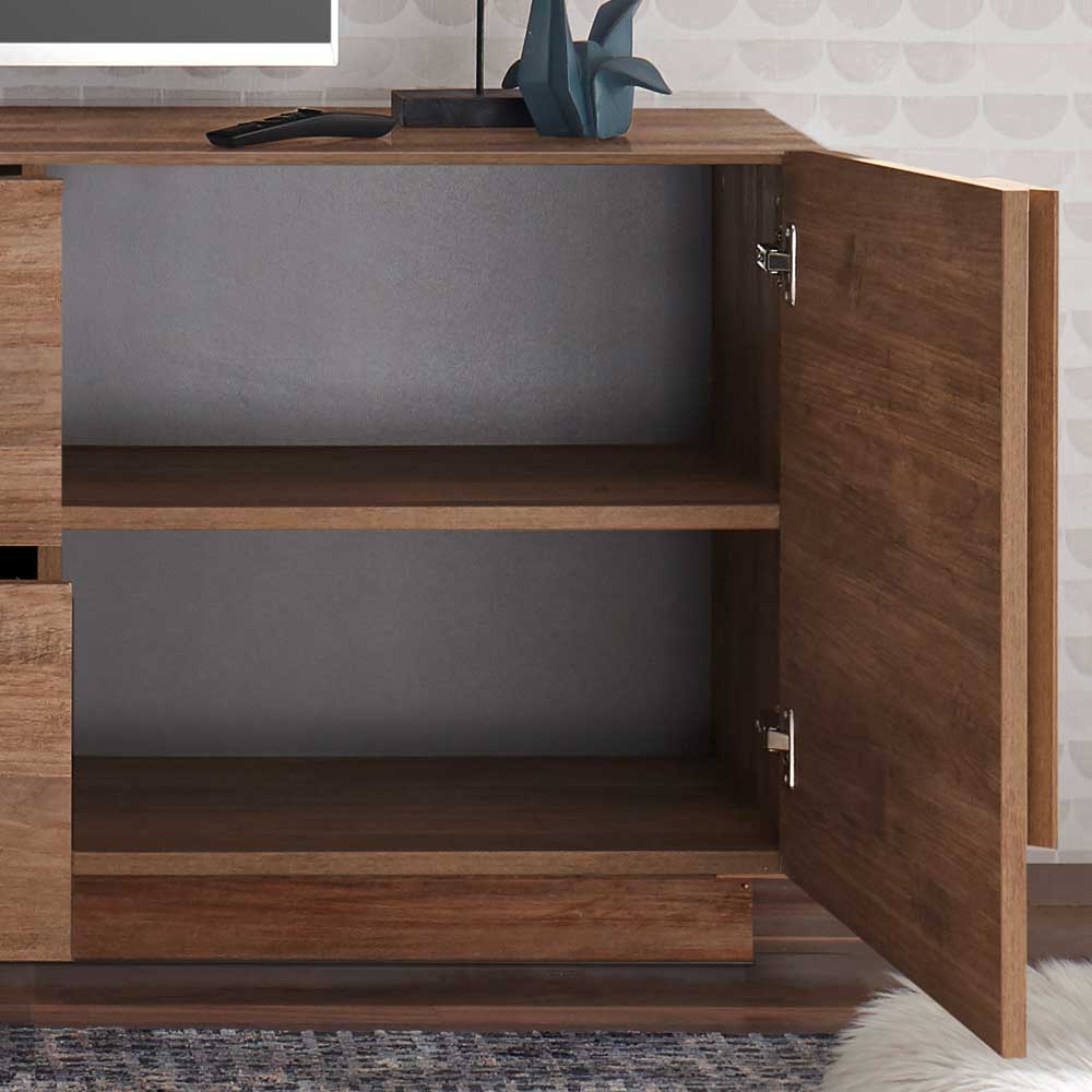 181x63x44 TV Kommode in Holzoptik - Basento