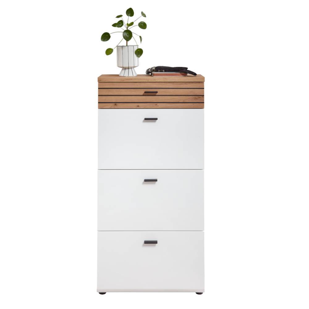 Schuhschrank mit Metallgriffen - Niam